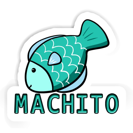 Sticker Machito Fish Laptop Image