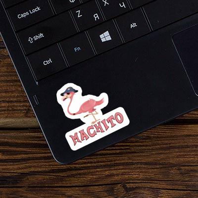 Machito Aufkleber Flamingo Laptop Image