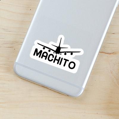 Autocollant Avion Machito Laptop Image