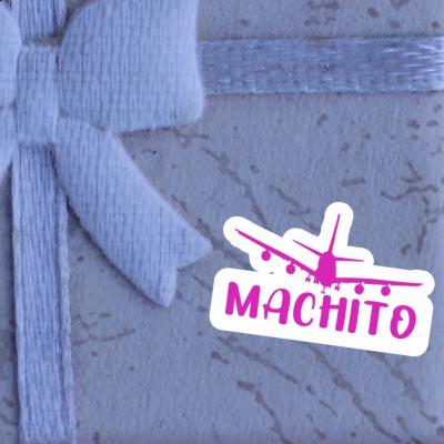 Machito Autocollant Avion Gift package Image