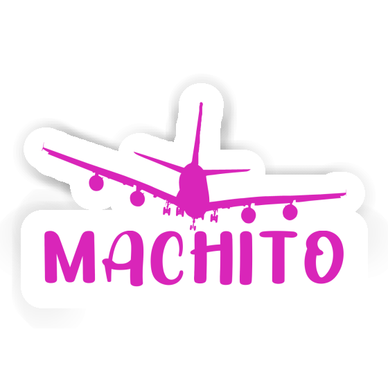 Machito Autocollant Avion Image