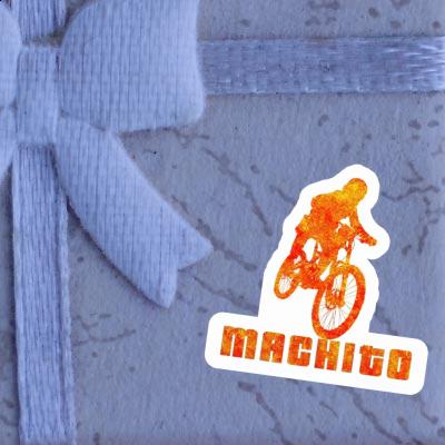 Sticker Freeride Biker Machito Laptop Image