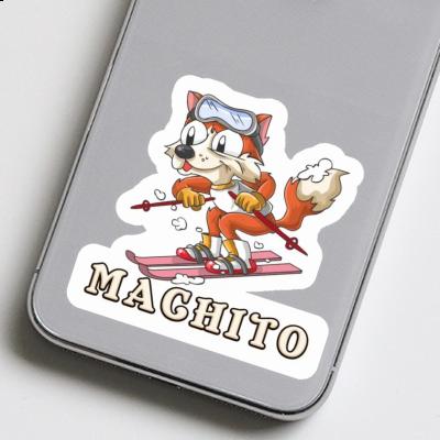 Sticker Skier Machito Image