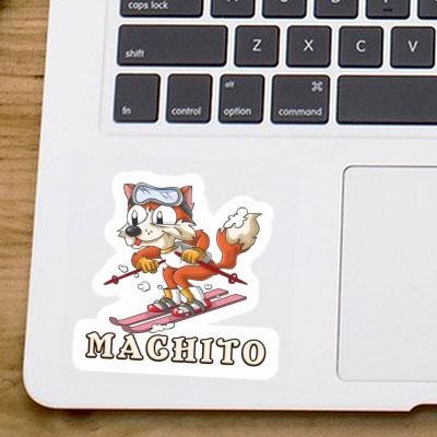 Sticker Skier Machito Image