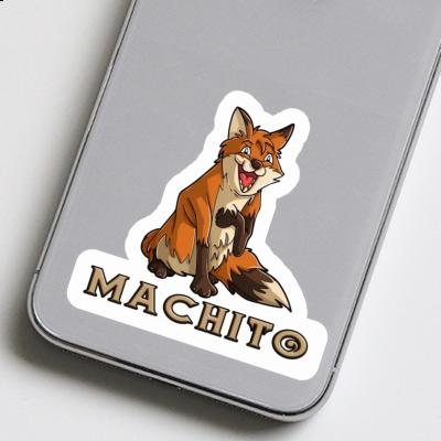 Sticker Fox Machito Gift package Image