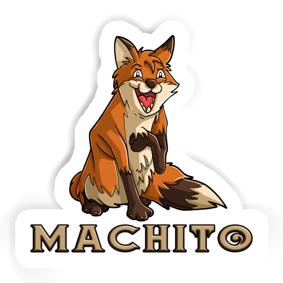 Sticker Fox Machito Notebook Image