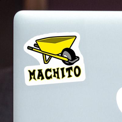 Wheelbarrow Sticker Machito Gift package Image