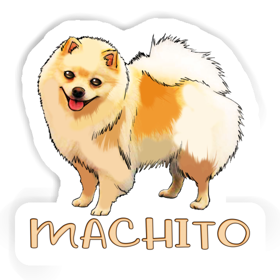 Autocollant Spitz allemand Machito Notebook Image