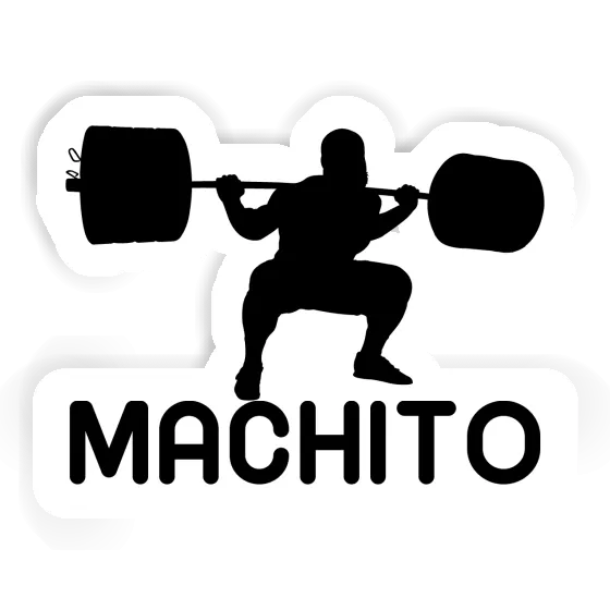 Weightlifter Sticker Machito Gift package Image