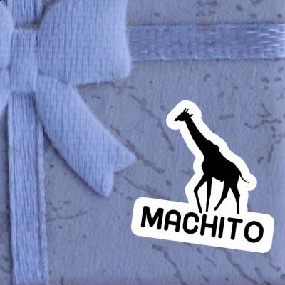 Autocollant Machito Girafe Gift package Image