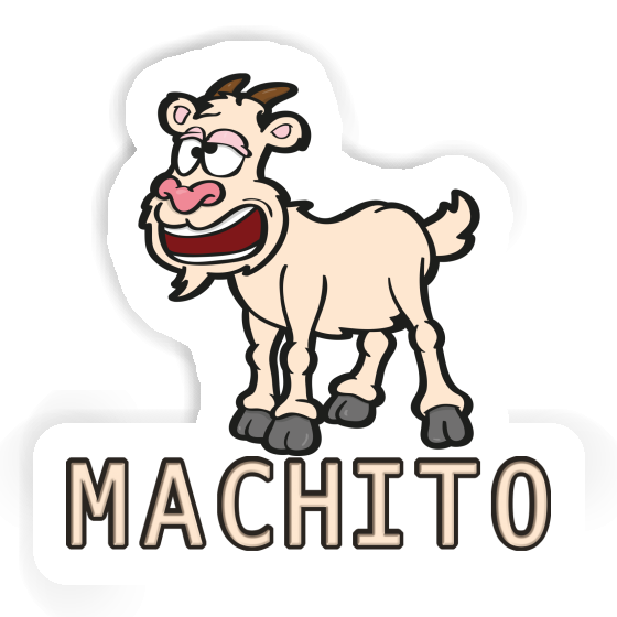 Machito Sticker Ziege Laptop Image