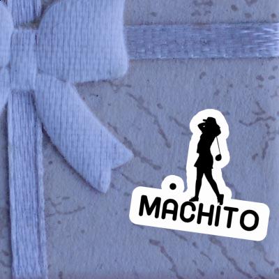 Sticker Machito Golferin Laptop Image