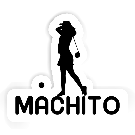 Sticker Machito Golferin Laptop Image