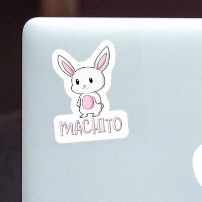 Autocollant Lapin Machito Laptop Image