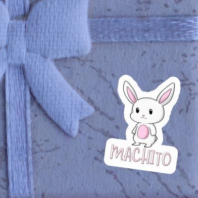 Rabbit Sticker Machito Image