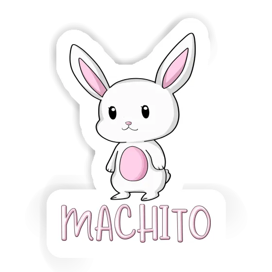 Rabbit Sticker Machito Notebook Image