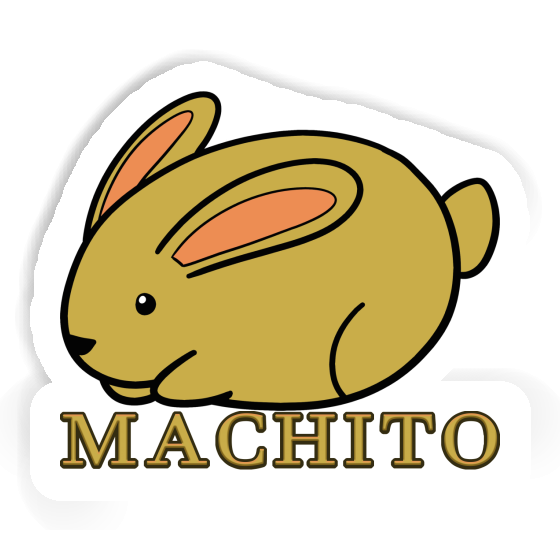 Sticker Hare Machito Gift package Image