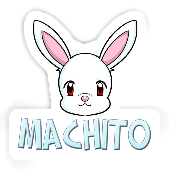 Machito Aufkleber Hase Laptop Image