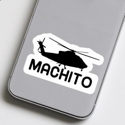 Sticker Helicopter Machito Gift package Image