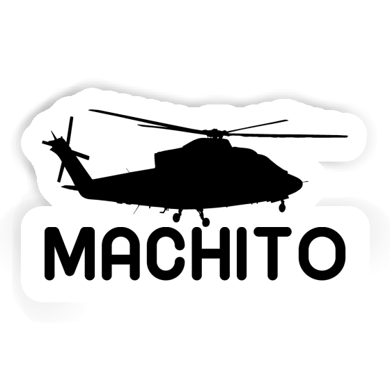 Sticker Helicopter Machito Laptop Image