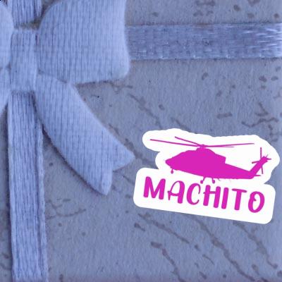 Machito Sticker Helicopter Notebook Image