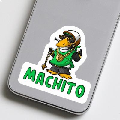 Machito Sticker Hip Hop Penguin Laptop Image