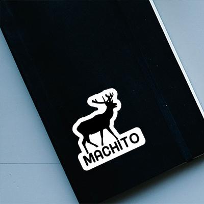 Machito Sticker Hirsch Image