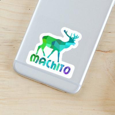 Deer Sticker Machito Notebook Image