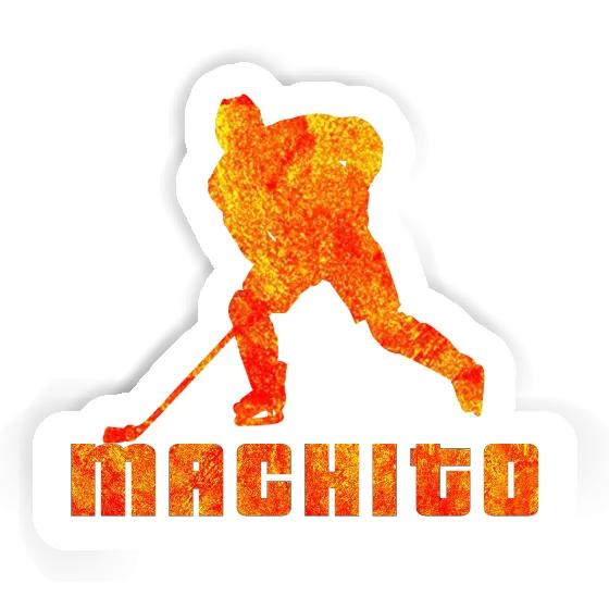 Machito Sticker Hockey Player Gift package Image