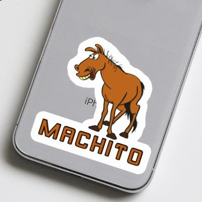 Sticker Machito Horse Notebook Image