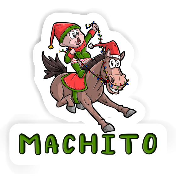 Sticker Horse Machito Notebook Image