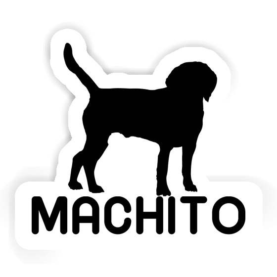 Autocollant Machito Chien Laptop Image