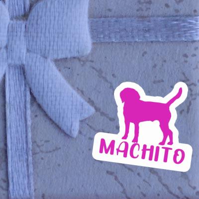 Autocollant Machito Chien Laptop Image