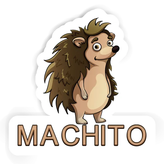 Machito Sticker Hedgehog Notebook Image