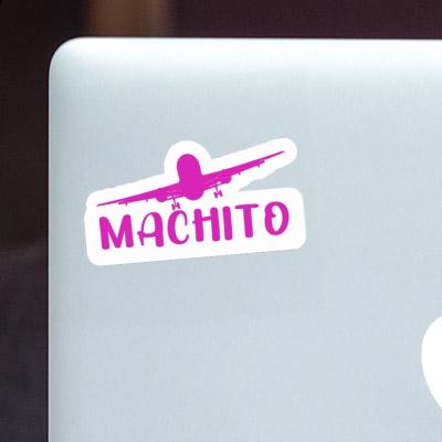 Flugzeug Sticker Machito Laptop Image