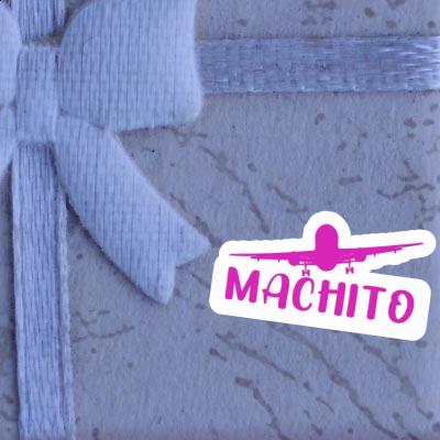 Autocollant Avion Machito Gift package Image