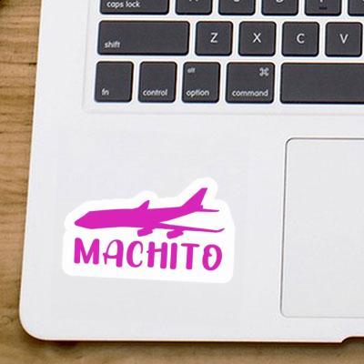 Machito Autocollant Jumbo-Jet Notebook Image