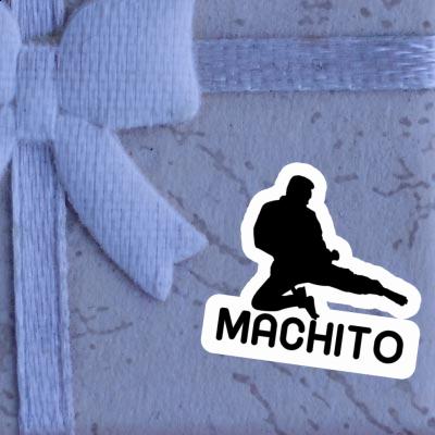 Karateka Sticker Machito Laptop Image