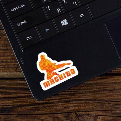 Karateka Sticker Machito Laptop Image