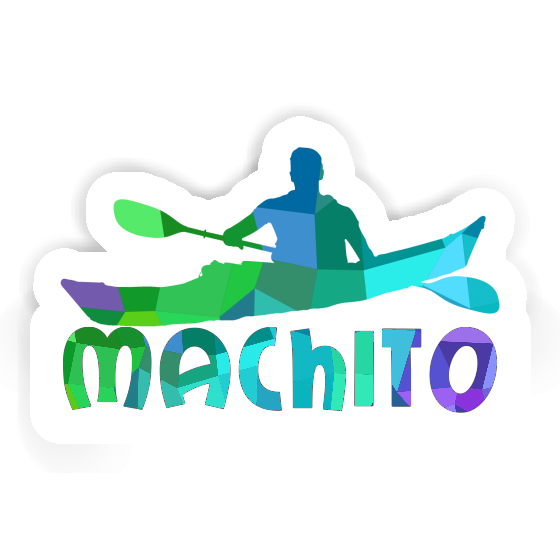 Machito Sticker Kajakfahrer Gift package Image