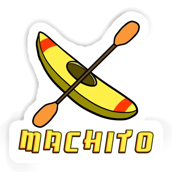 Sticker Machito Canoe Notebook Image