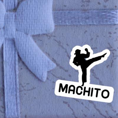 Sticker Machito Karateka Image