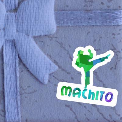 Machito Sticker Karateka Notebook Image