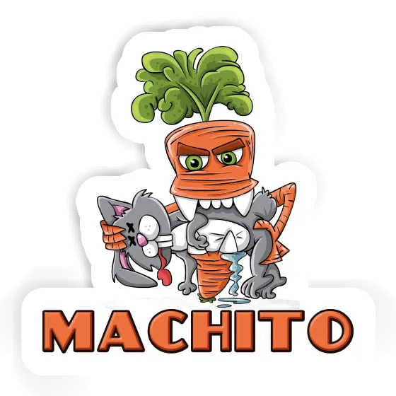 Machito Sticker Monster Carrot Laptop Image