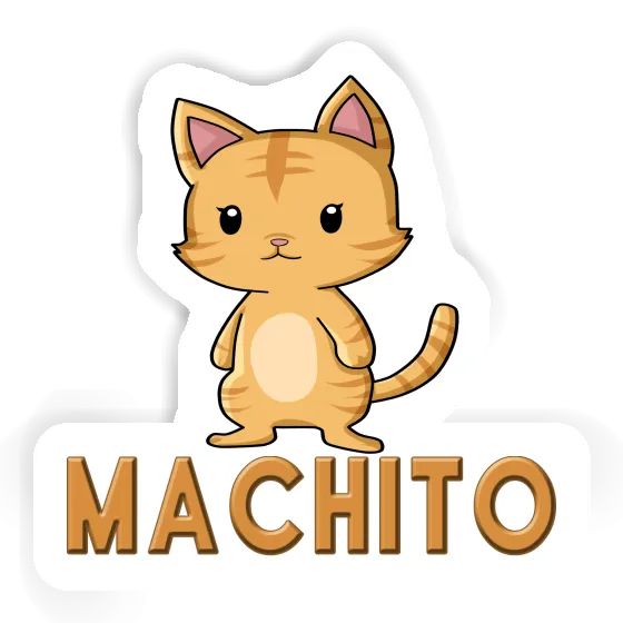 Cat Sticker Machito Image