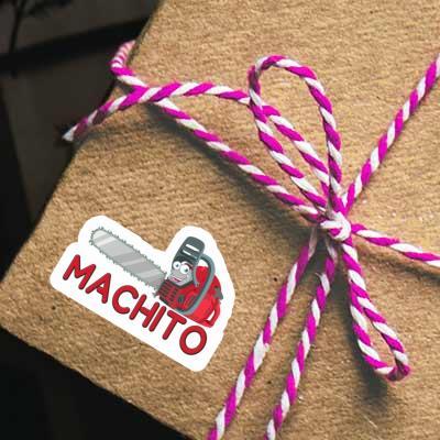 Sticker Chainsaw Machito Gift package Image