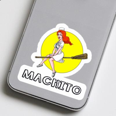 Sticker Machito Nurse Notebook Image