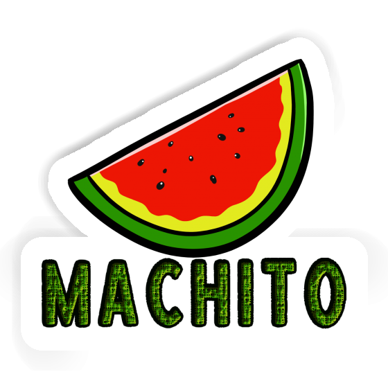 Sticker Machito Watermelon Image