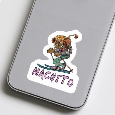 Sticker Machito Skier Image