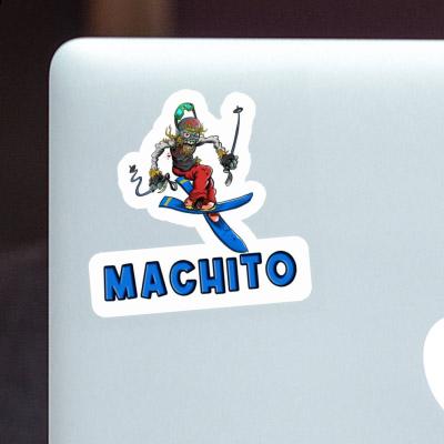 Sticker Machito Freeride Skier Laptop Image